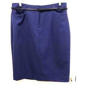 Calvin Klein blue pencil skirt size 8